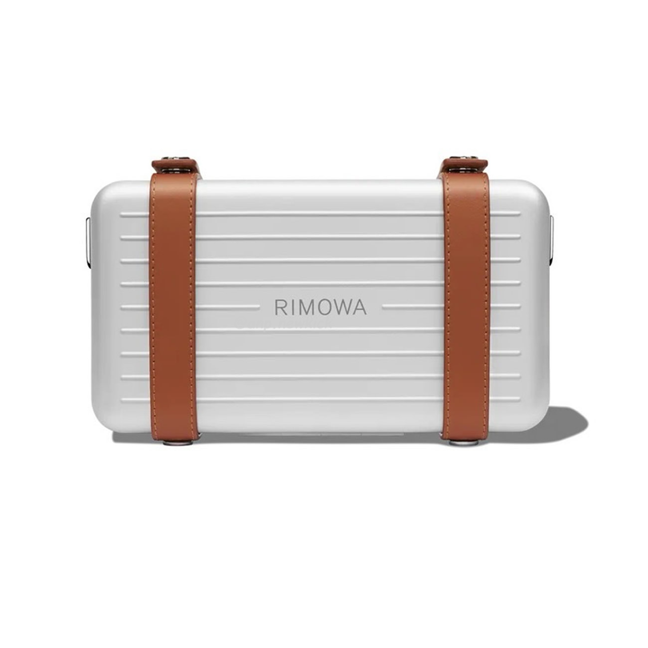 Rimowa Aluminium Silver Cross Body Bag (9) - newkick.cc